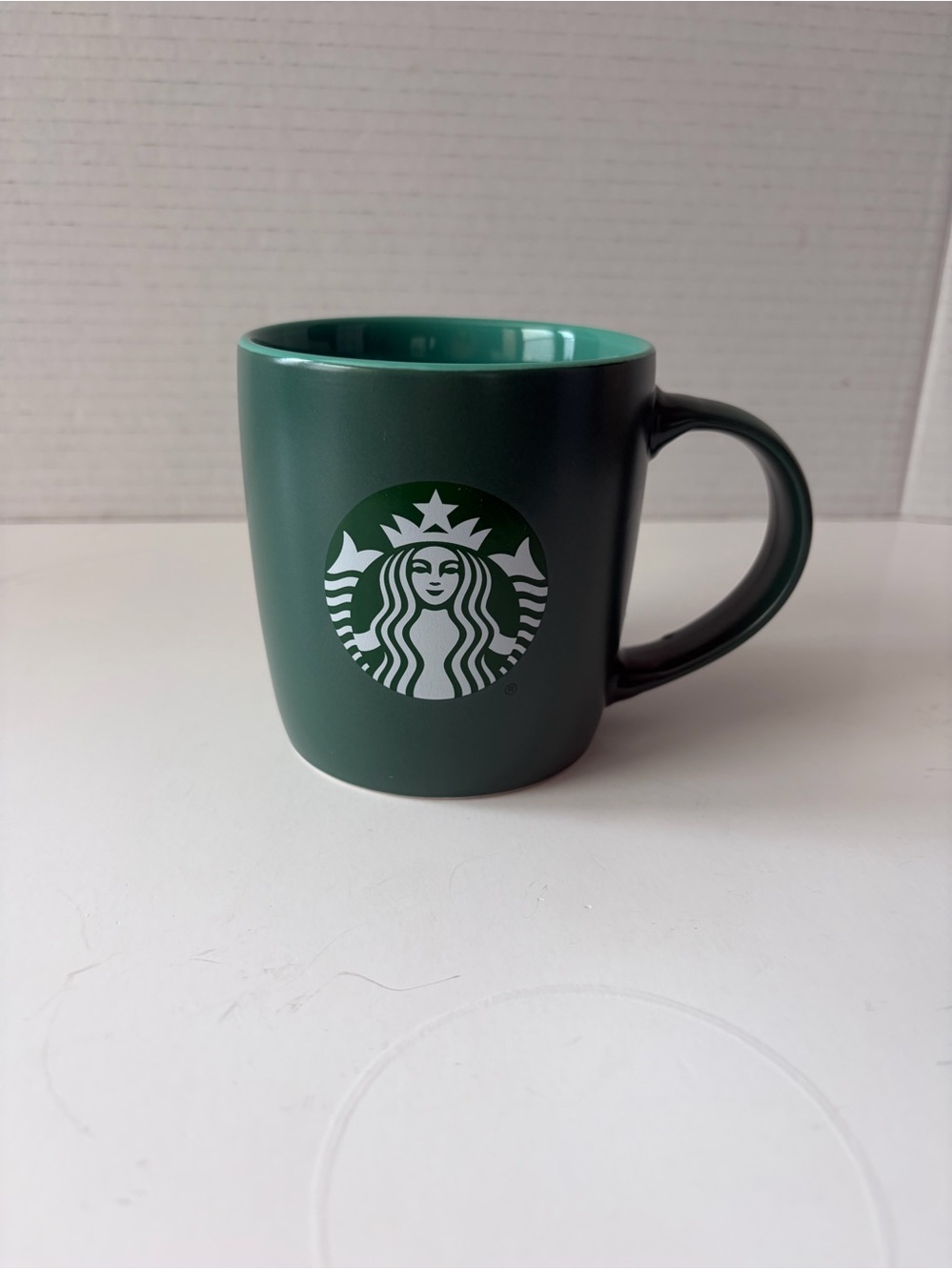 Starbucks Green ceramic mug 2024